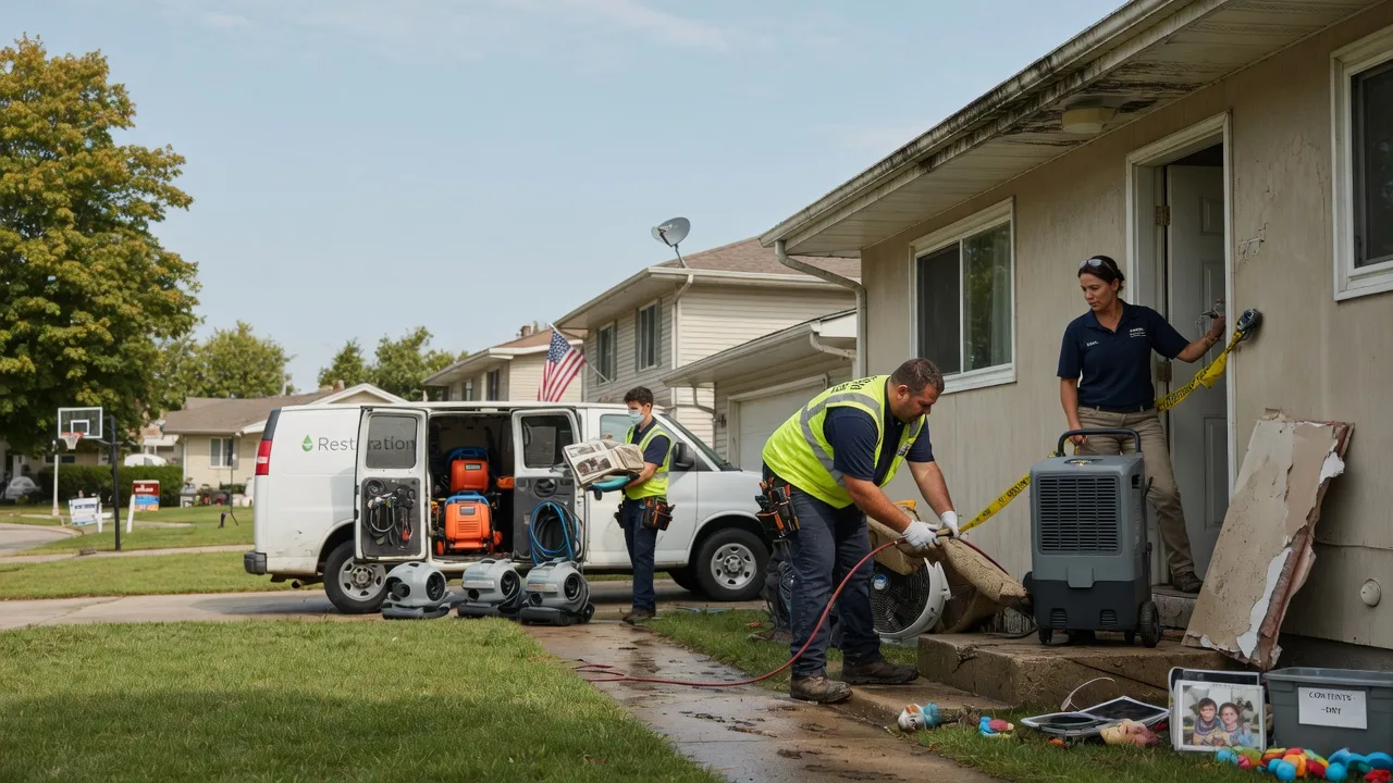 Water Damage Restoration in Harmony, MN near me